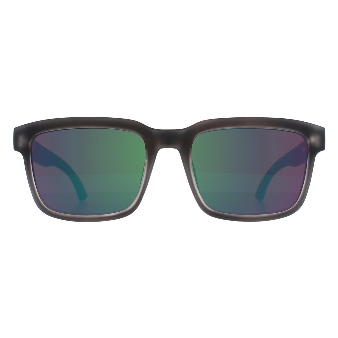 Spy Sunglasses Helm2 673520102356 Matte Black Emerald Green Spectra