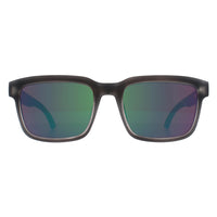 Spy Sunglasses Helm2 673520102356 Matte Black Emerald Green Spectra