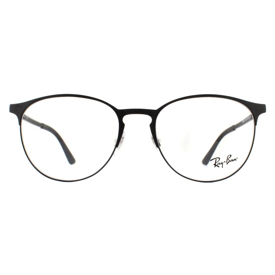 Ray-Ban 6375 Glasses Frames Black Top On Matte Black 53