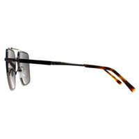 Salvatore Ferragamo Sunglasses SF298S 037 Dark Ruthenium Brown Grey
