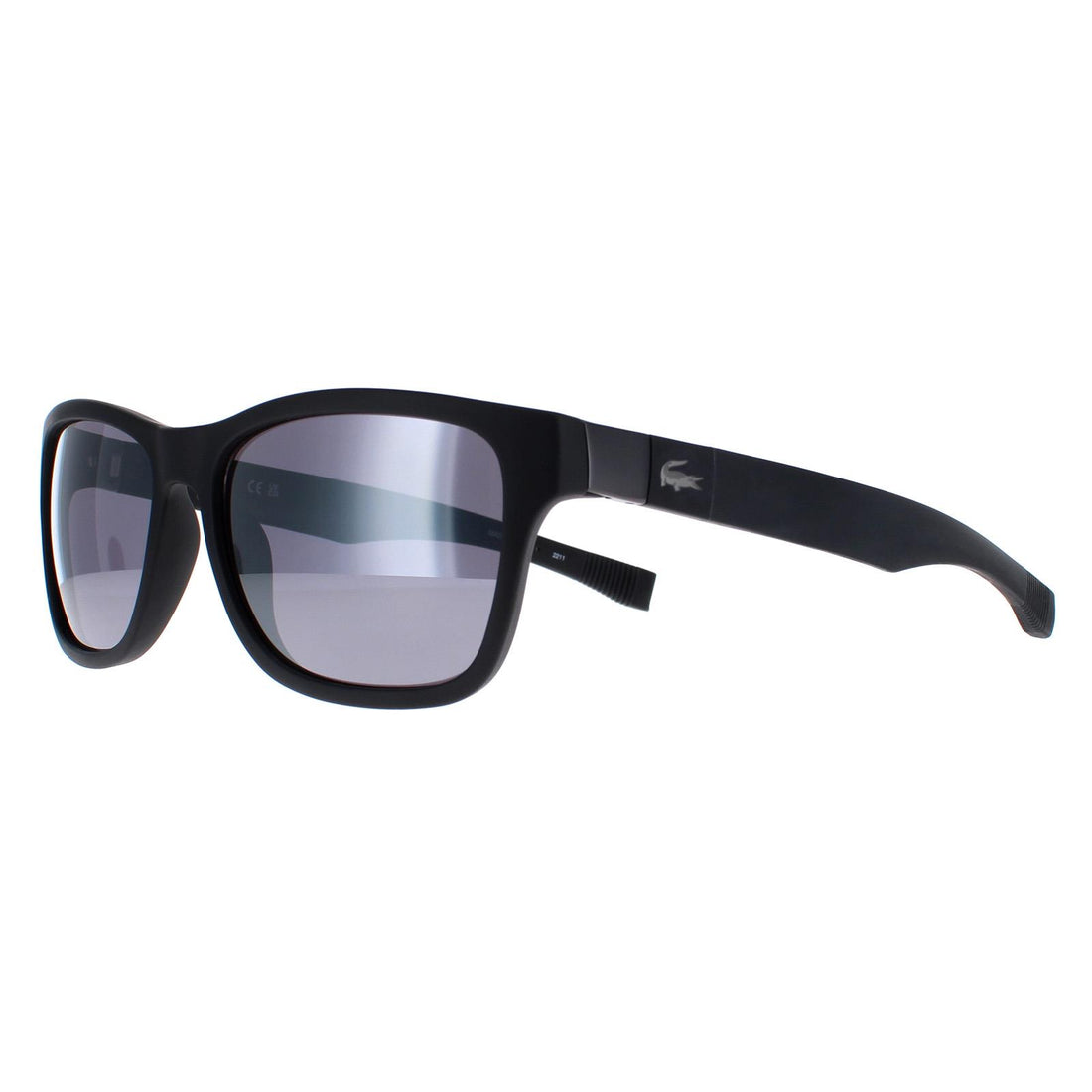 Lacoste Sunglasses L737S 002 Satin Black Grey Blue
