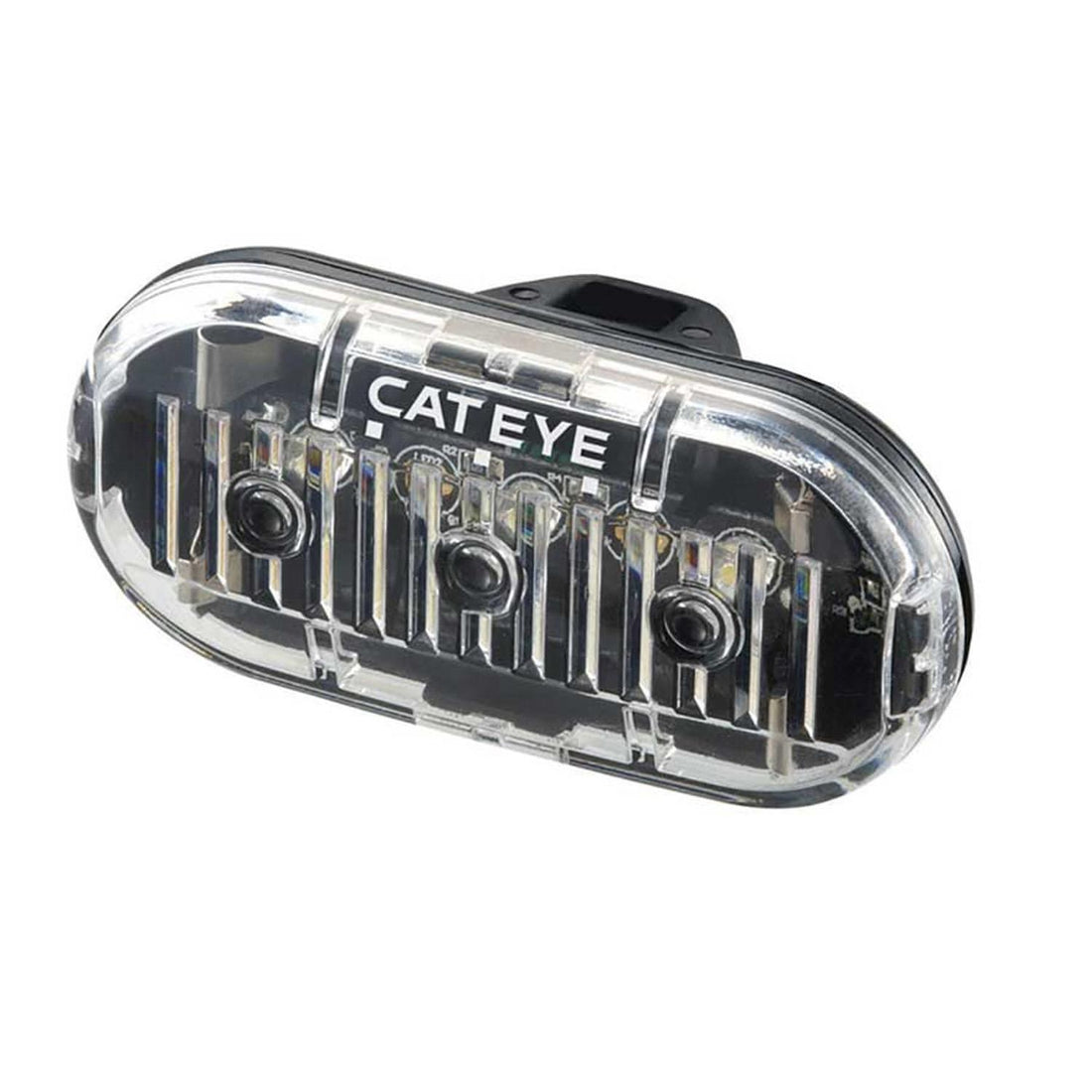 CatEye Omni 3 Piece Bike Light Set 30 Lumen Front Rear AAA Battery Cycling