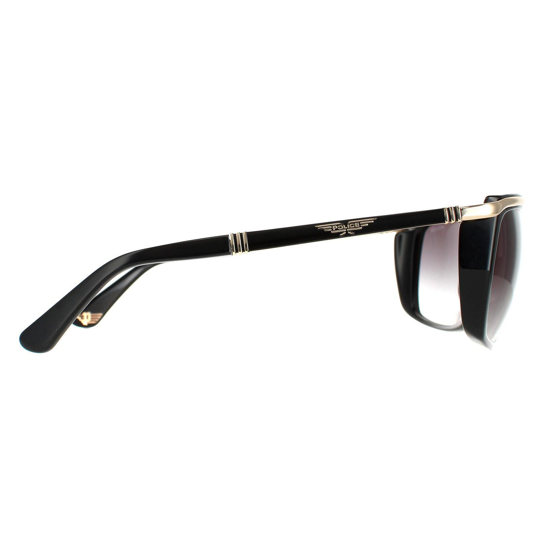 Police Sunglasses SPLB45 Origins 39 0301 Black Rose Gold Grey Gradient