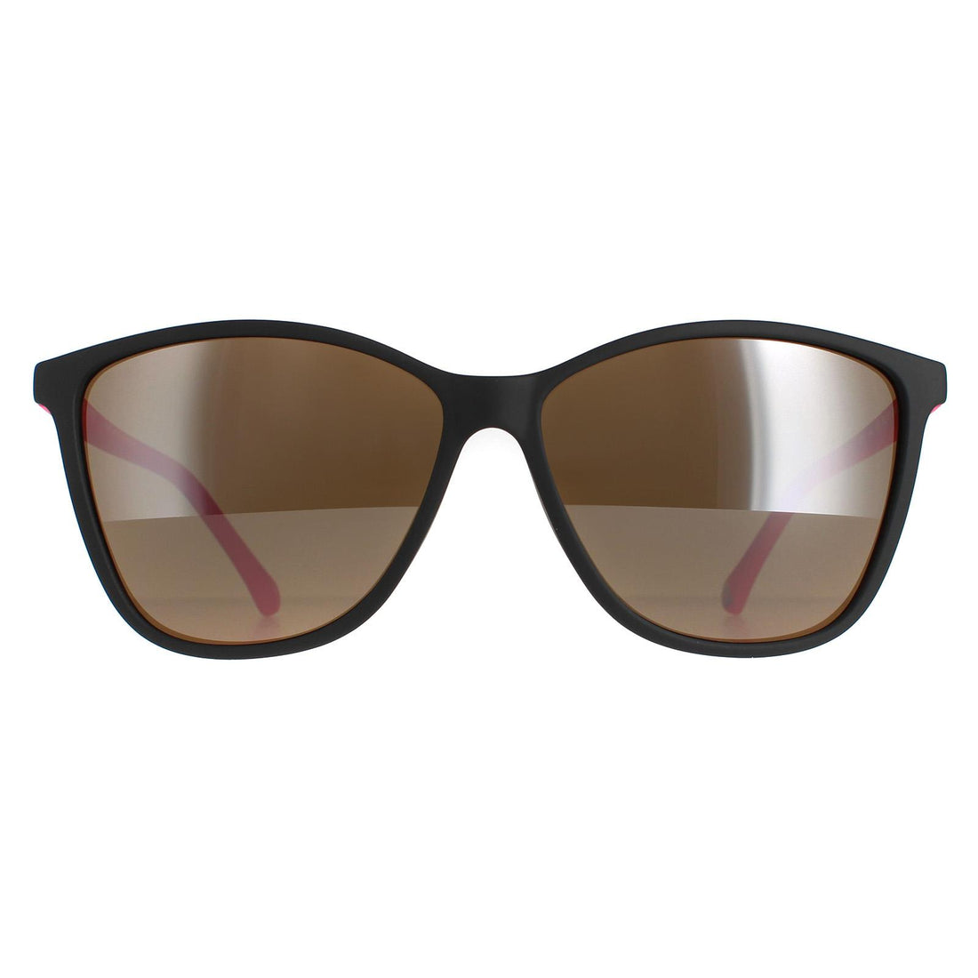 Ted Baker TB1443 Perry Sunglasses Black and Pink / Brown Grey