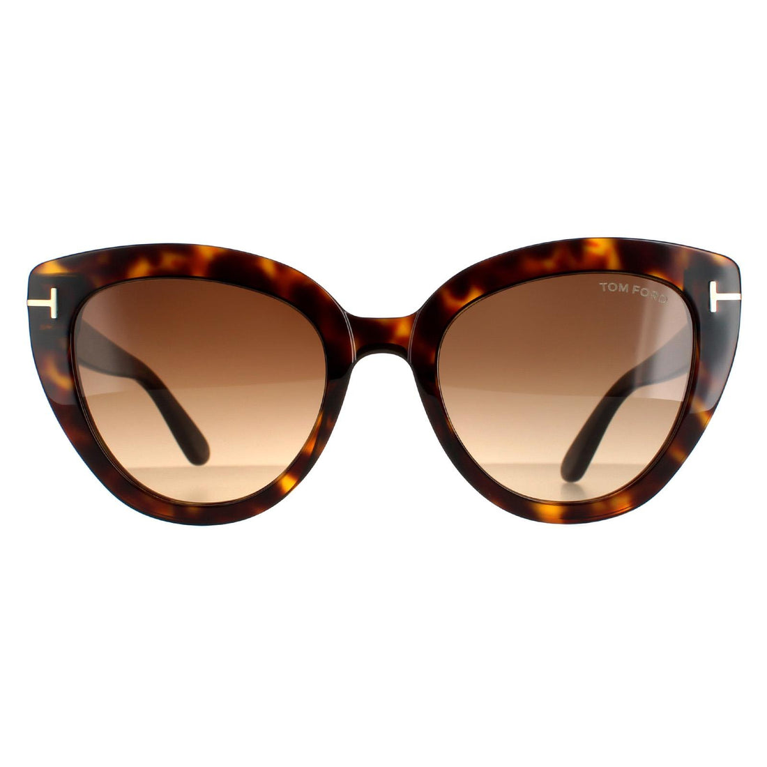 Tom Ford Sunglasses Izzi FT0845 52F Dark Havana Brown Gradient