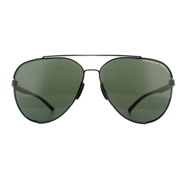 Porsche Design Sunglasses P8682 A Matte Black Green