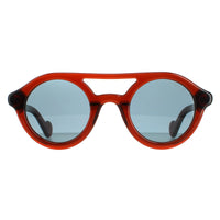 Moncler ML0014 Sunglasses Dark Brown Blue