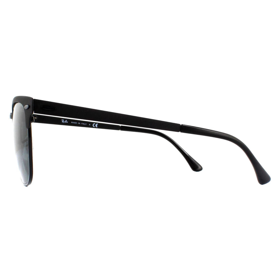 Ray-Ban Sunglasses Clubmaster Metal RB3716 186/R5 Matte Black Grey