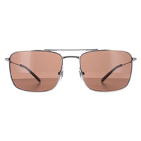 Arnette AN3088 Boulevardier Sunglasses Silver / Dark Brown