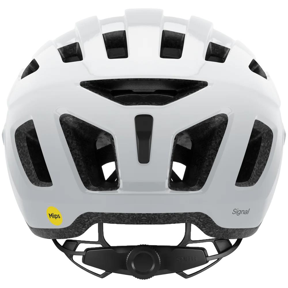 Smith White Unisex Signal Mips Road Bike Helmet - Medium