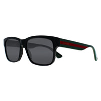 Gucci Sunglasses GG0340S 006 Black Green Red Grey