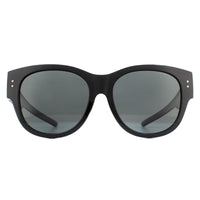 Polaroid Suncovers PLD 9009/S Fitover Sunglasses Black / Grey Polarized