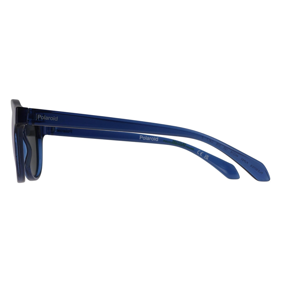 Polaroid Kids Sunglasses PLD 8075/S PJP 5X Transparent Blue Blue Mirror Polarized