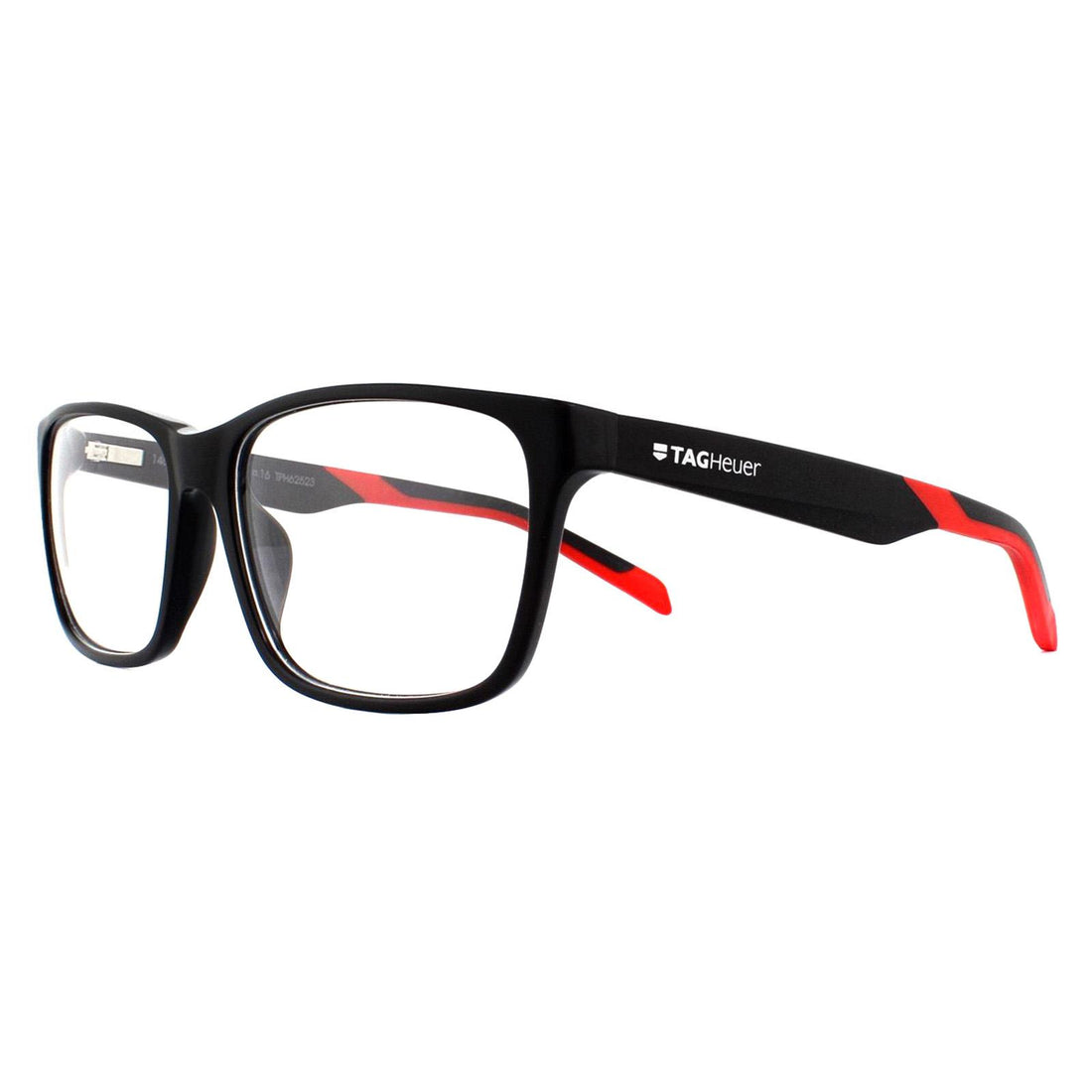 Tag Heuer Glasses Frames B-Urban TH0552 005 Black & Red