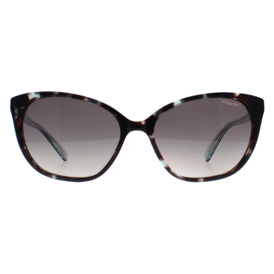 Banana Republic Sunglasses BR 2001/S EO3 WJ Black Green Havana Grey Gradient Polarized