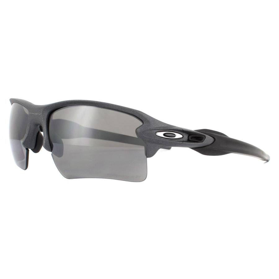 Oakley Sunglasses Flak 2.0 XL OO9188-F8 Steel Prizm Black Polarized