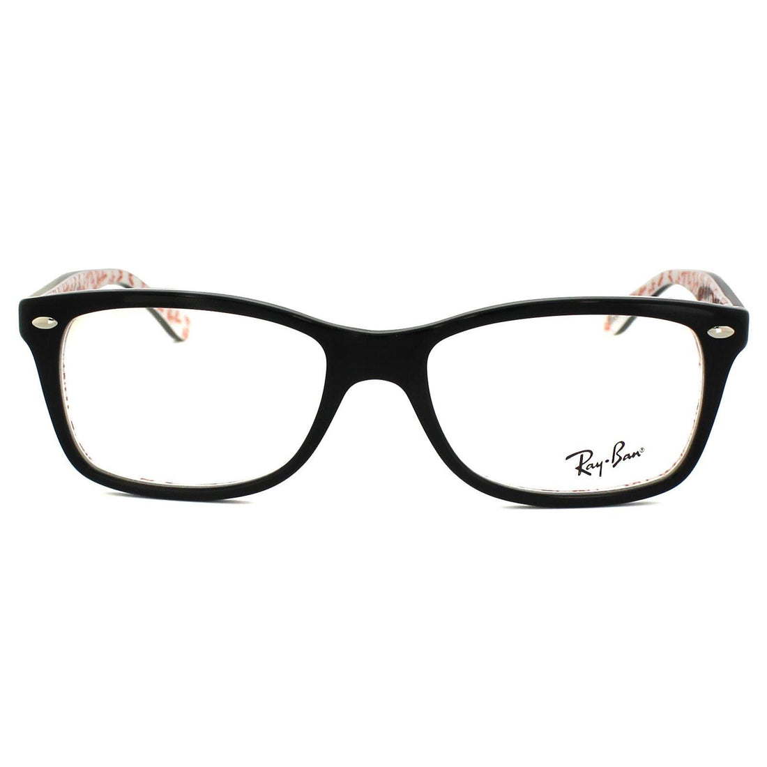 Ray-Ban 5228 Glasses Top Black On Texture White 50