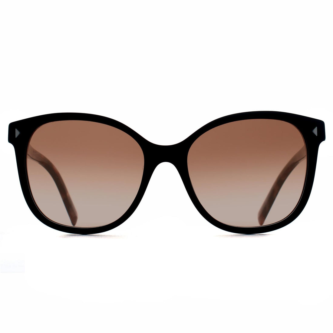 Prada Sunglasses PR22ZS 28F90P Black Brown Gradient