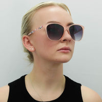 Ted Baker Sunglasses TB1646 Delfi 203 Transparent Pink Grey Gradient
