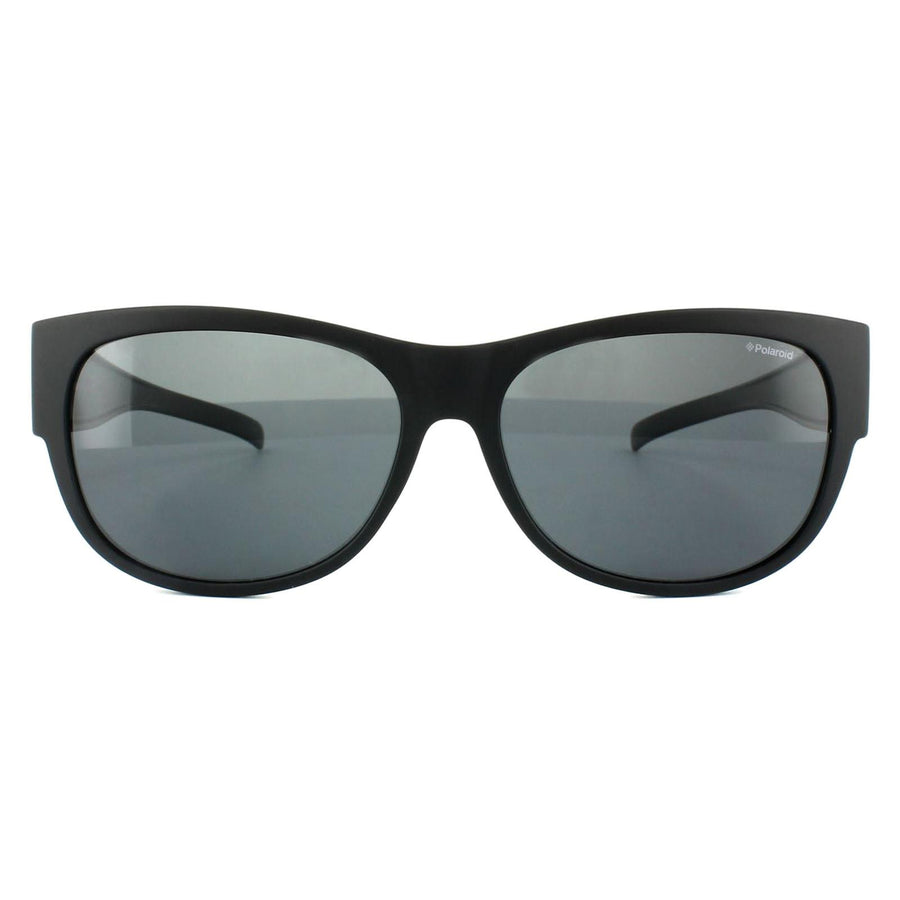 Polaroid Suncovers Fitover PLD 9004/S Sunglasses Matte Black Grey Polarized