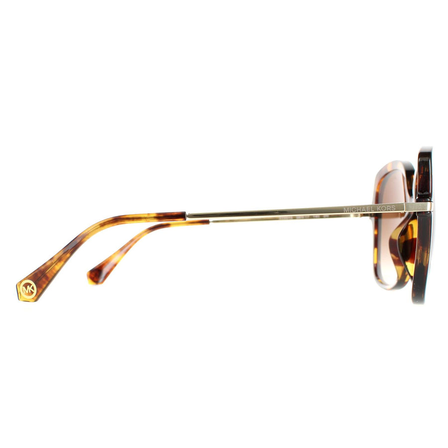 Michael Kors Sunglasses Geneva MK2149U 333313 Dark Tortoise Brown Gradient