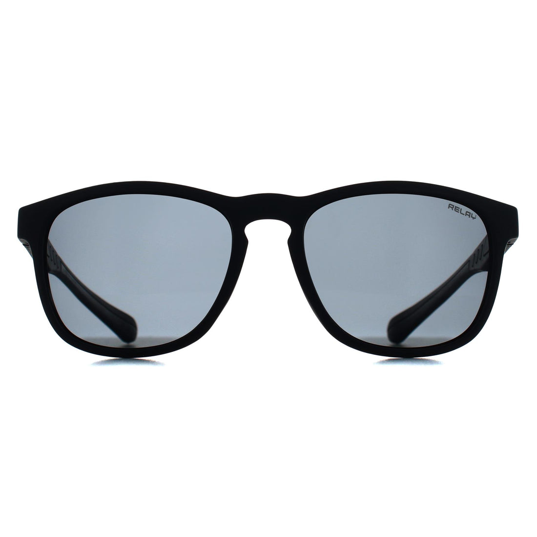 Relay Round Unisex Matte Black Smoke Polarized Pulse Sunglasses