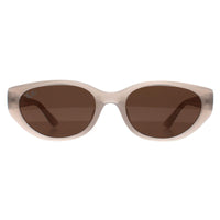 Ray-Ban Sunglasses RB4457D Bio Based 678673 Polished Opal Beige Dark Brown