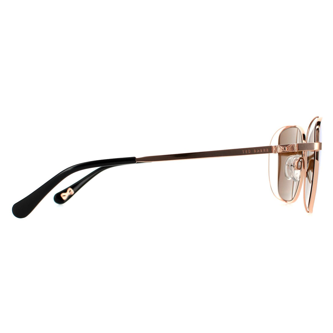 Ted Baker Sunglasses TB1588 Aurora 400 Rose Gold Bronze Mirrored
