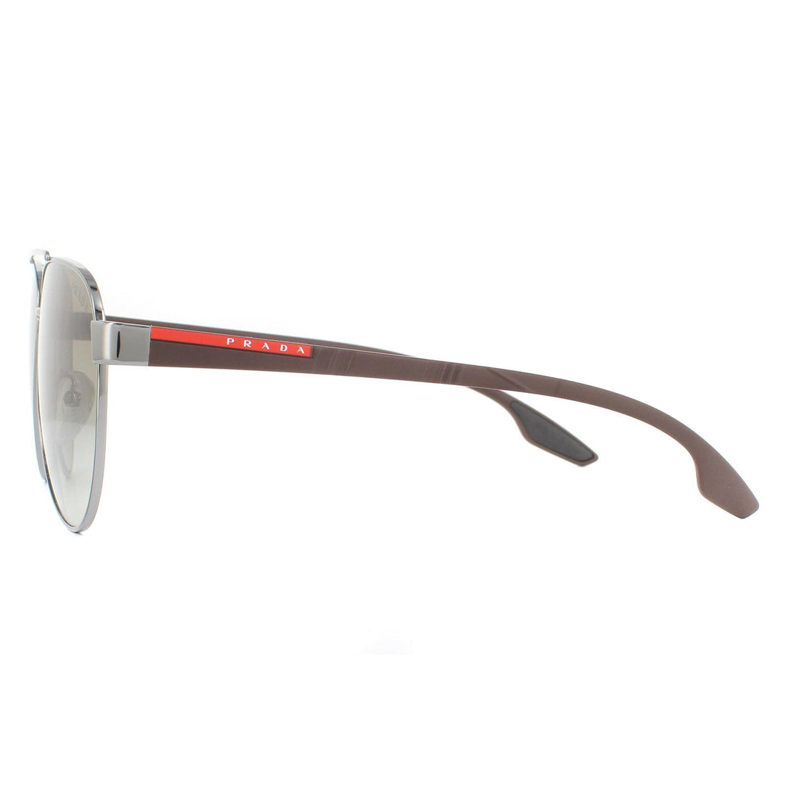 Prada Sport Sunglasses PS54TS 5AV1X1 Gunmetal Green Gradient