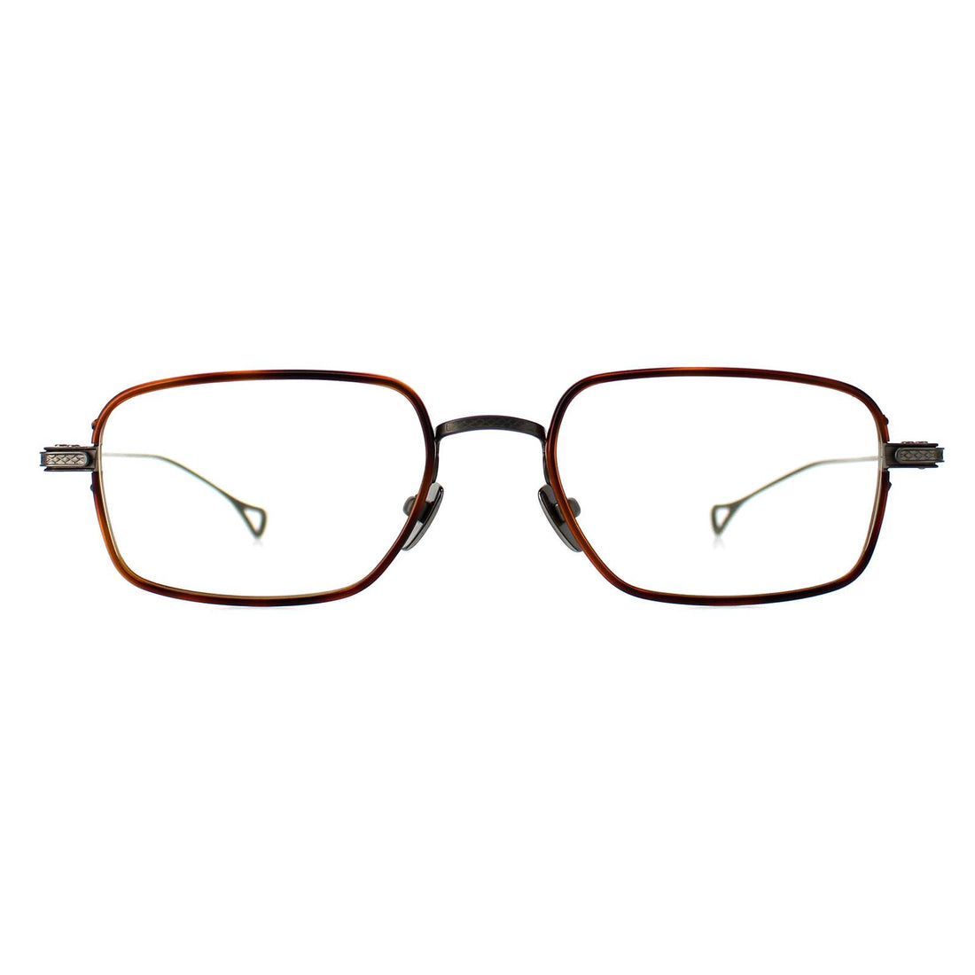 Dita Glasses Frames Ripley DRX2044 D GUN TRT Tortoise Men Women