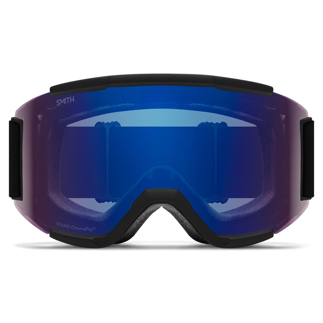 Smith Ski Goggles Squad 2QJ MO Black ChromaPop Storm Rose Flash & Yellow