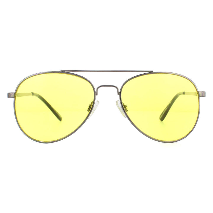 Eyelevel Sunglasses Night Driver 1 Gunmetal and Grey Night Vision Yellow Glasses