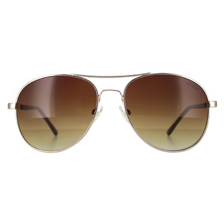 Guess GF0295 Sunglasses Gold Other Brown Gradient