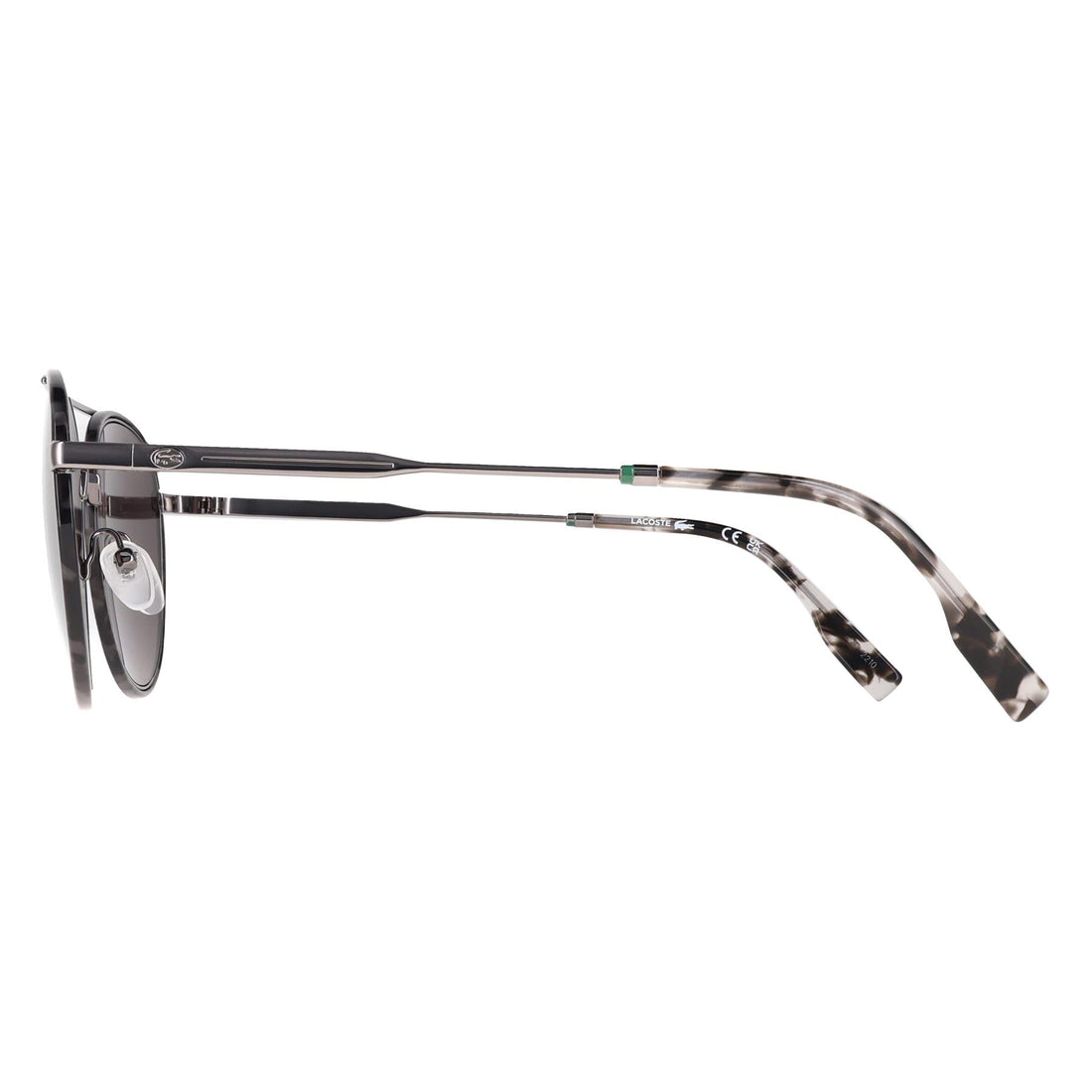 Lacoste Sunglasses L258S 033 Gunmetal Solid Grey Smoke