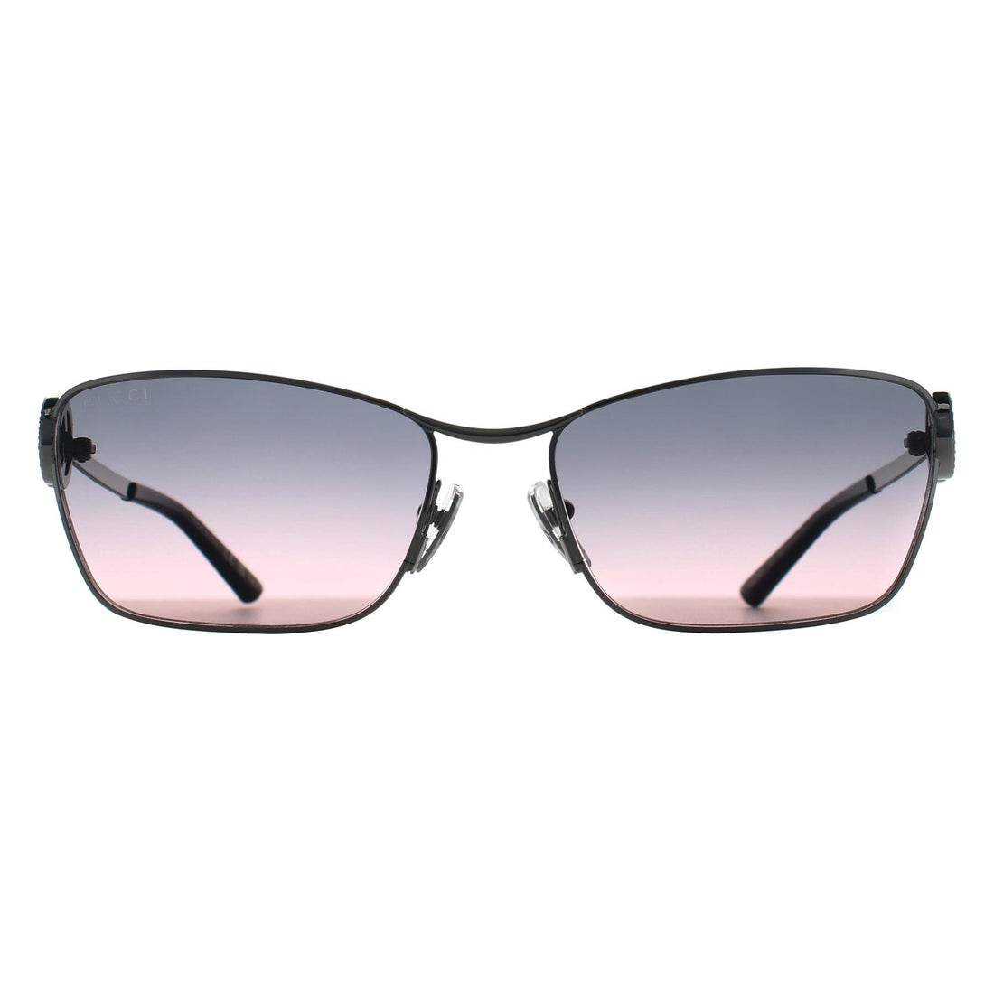 Gucci Sunglasses GG2045S 002 Silver Grey Gradient
