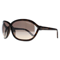 Tom Ford Sunglasses Fernanda FT1069 52G Dark Havana Brown Mirror