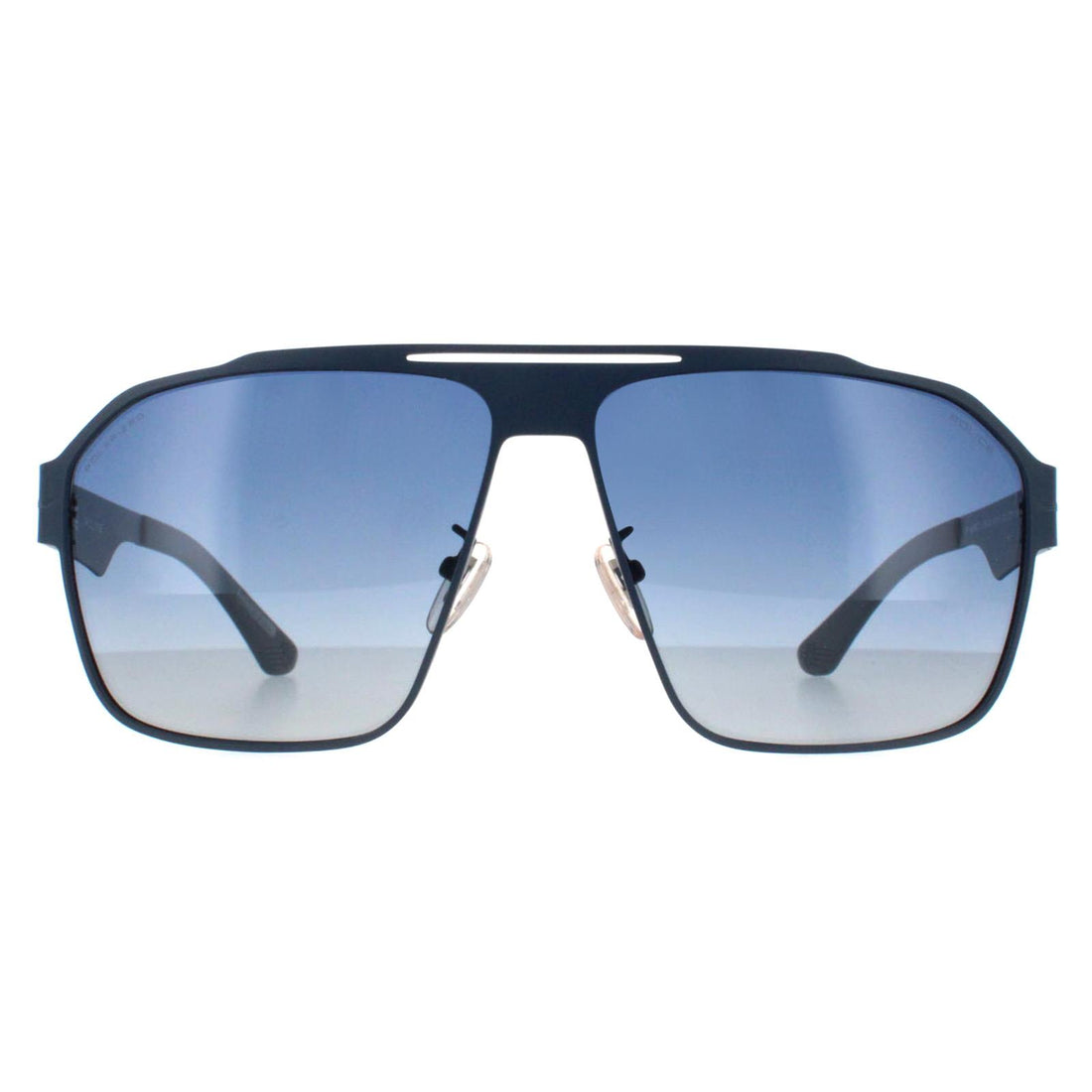 Police Sunglasses SPLL08 Summit 1 S72P Matte Blue Blue Gradient