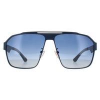 Police Sunglasses SPLL08 Summit 1 S72P Matte Blue Blue Gradient