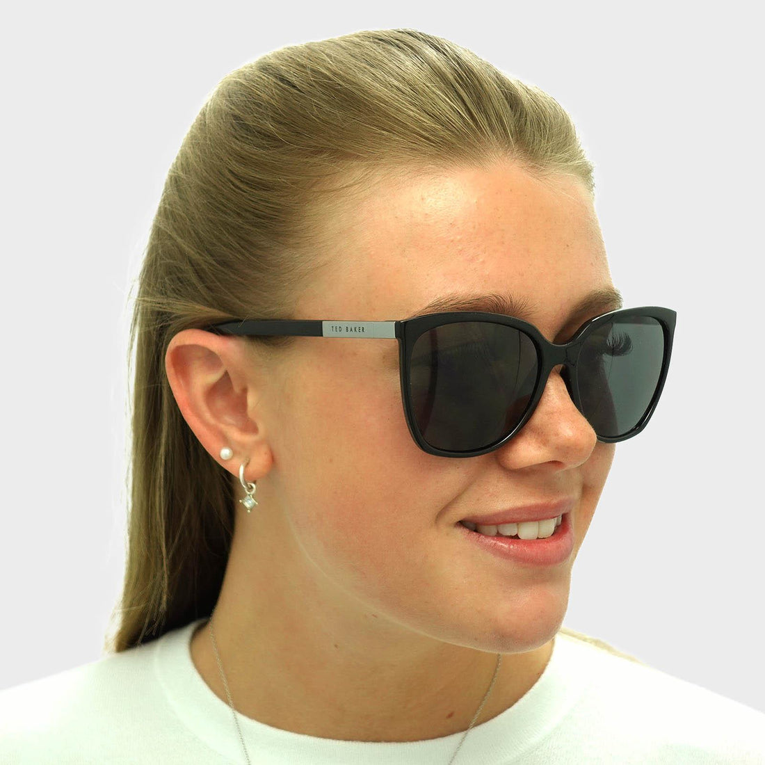 Ted Baker Sunglasses TB1310 Biotime 001 Black Grey