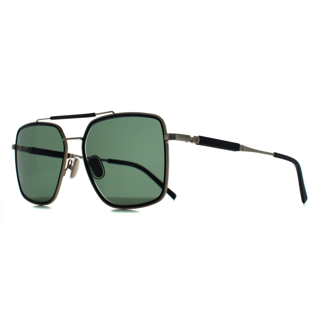 Salvatore Ferragamo Sunglasses SF298S 703 Gold Black Green