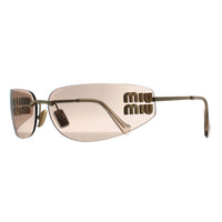Miu Miu Sunglasses MUA51S 5AK20P Gold Bronze Mirror Gradient