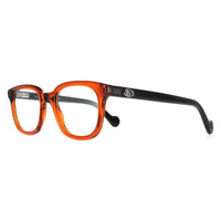 Moncler Glasses Frames ML5003 048 Shiny Dark Brown Men