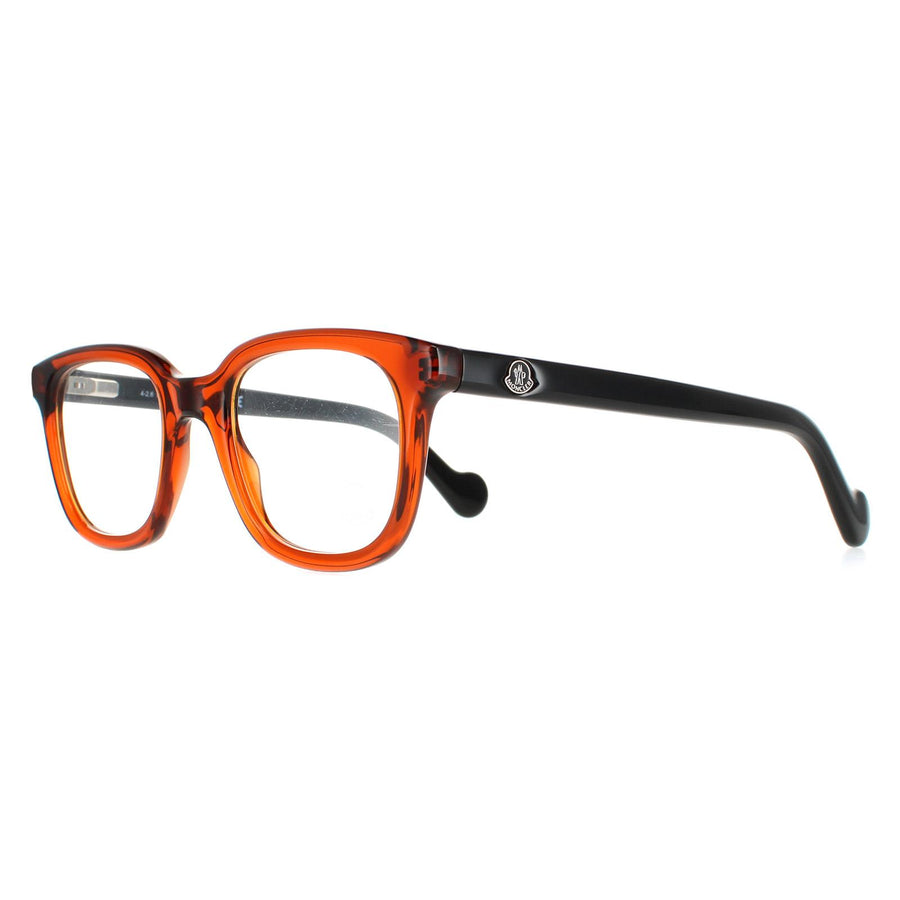 Moncler Glasses Frames ML5003 048 Shiny Dark Brown Men