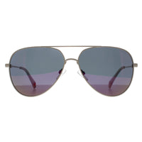 Polaroid Sunglasses PLD 6187/S SZJ SZJ Ivory Gold Grey Pink Polarized