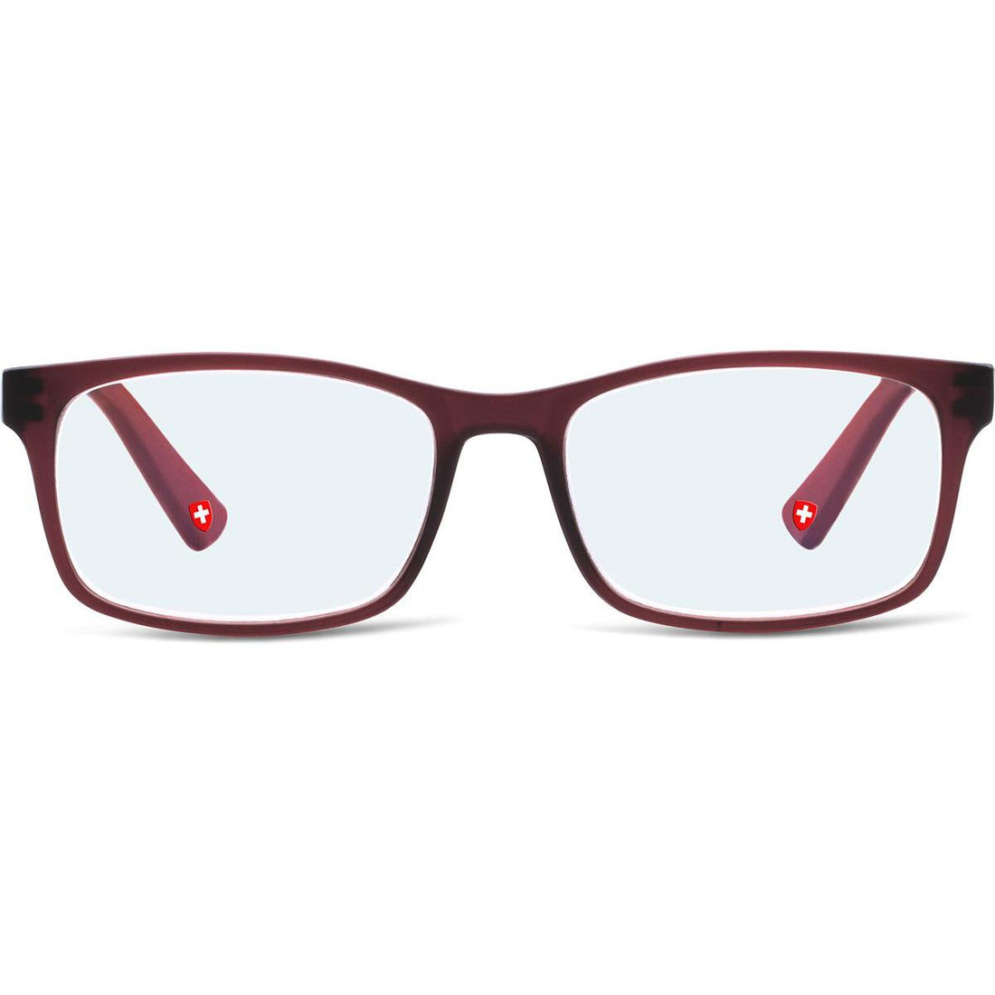 Montana Reading Glasses HBLF73 C 0.00 Red Men Women Blue Light Blocking
