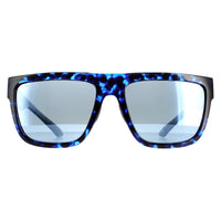 Smith The Comeback Sunglasses Blue Havana / Silver Polarized Mirror
