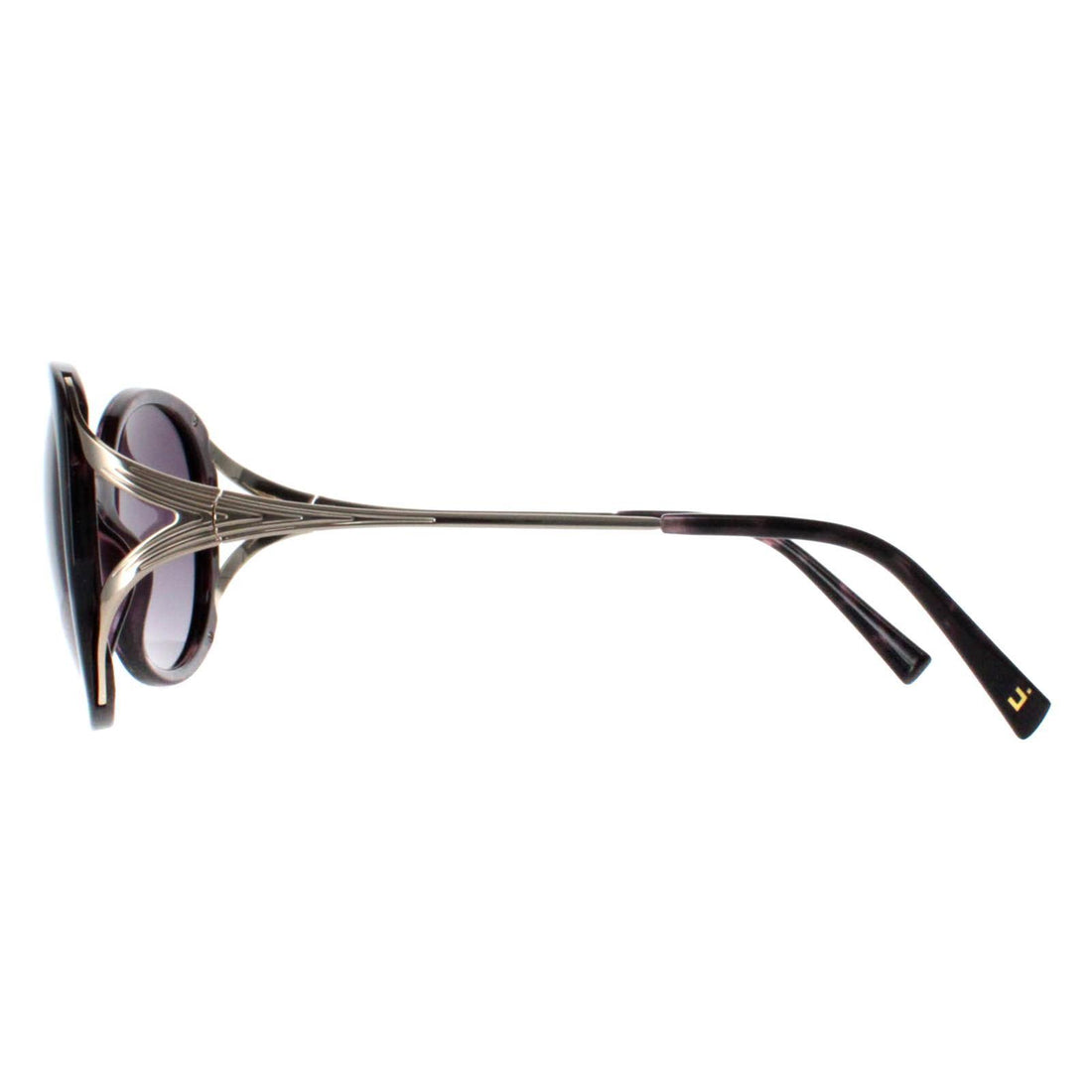INVU Sunglasses B2117 C Dark Tortoise Purple Demi Gold Purple Polarized