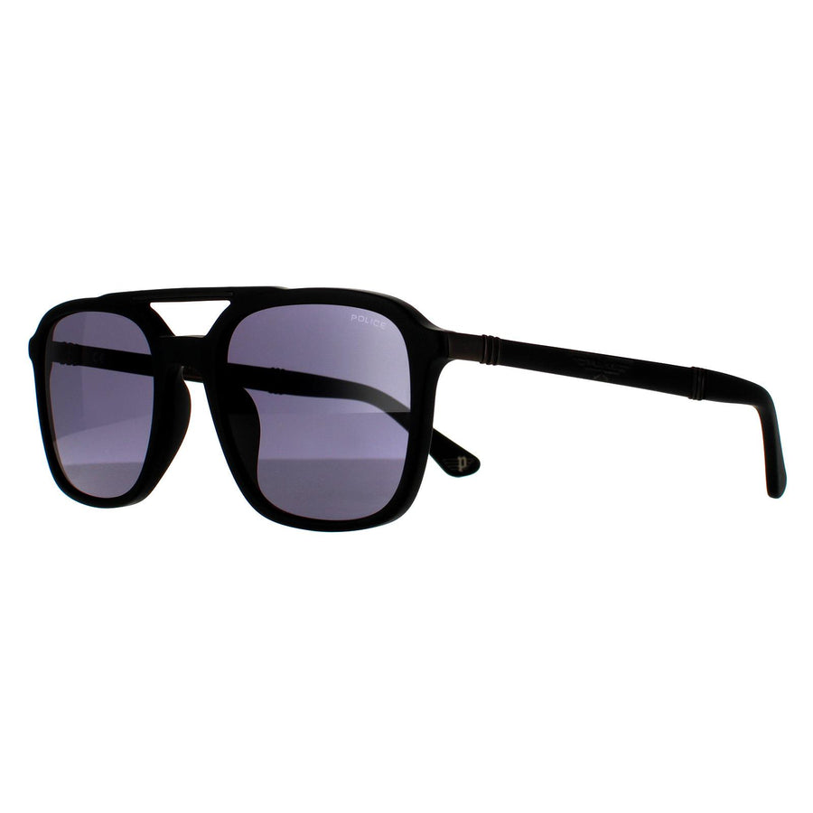 Police Sunglasses SPLA53 Origins 27 0703 Matte Black Grey