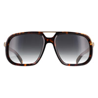 David Beckham Sunglasses DB 7101/S 2IK 9O Havana Gold Dark Grey Gradient