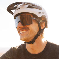 Smith White Unisex Pilot Mips MTB Bike Helmet - Medium